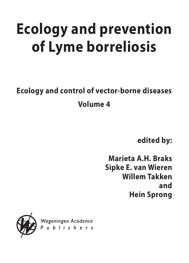 Ecology and prevention of Lyme borreliosis
