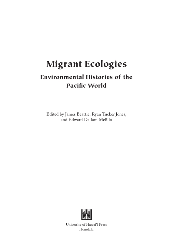 MIGRANT ECOLOGIES
