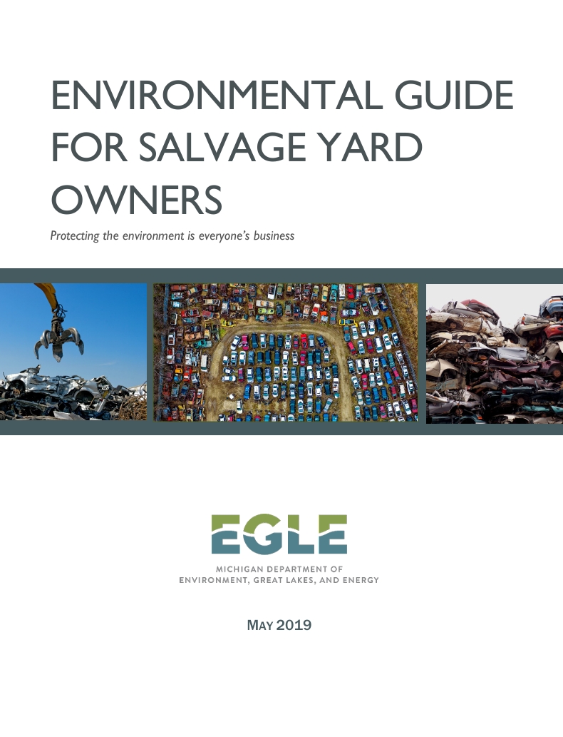 ENVIRONMENTAL GUIDE  FOR SALVAGE YARD  OWNERS